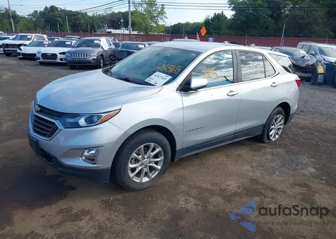 2021 Chevrolet Equinox Awd Lt из США, поврежденный, VIN 3GNAXUEV4ML369911